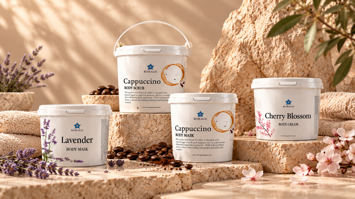 BORAGE spa and body care products featured in the Offers collection