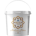 White container of Musk Scrub with gold text and Borage logo on a white background