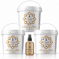 Arabian Notes Oud body care set with body scrub, mask, cream and spa fragrance