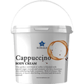Borage Cappuccino body cream container on a white background
