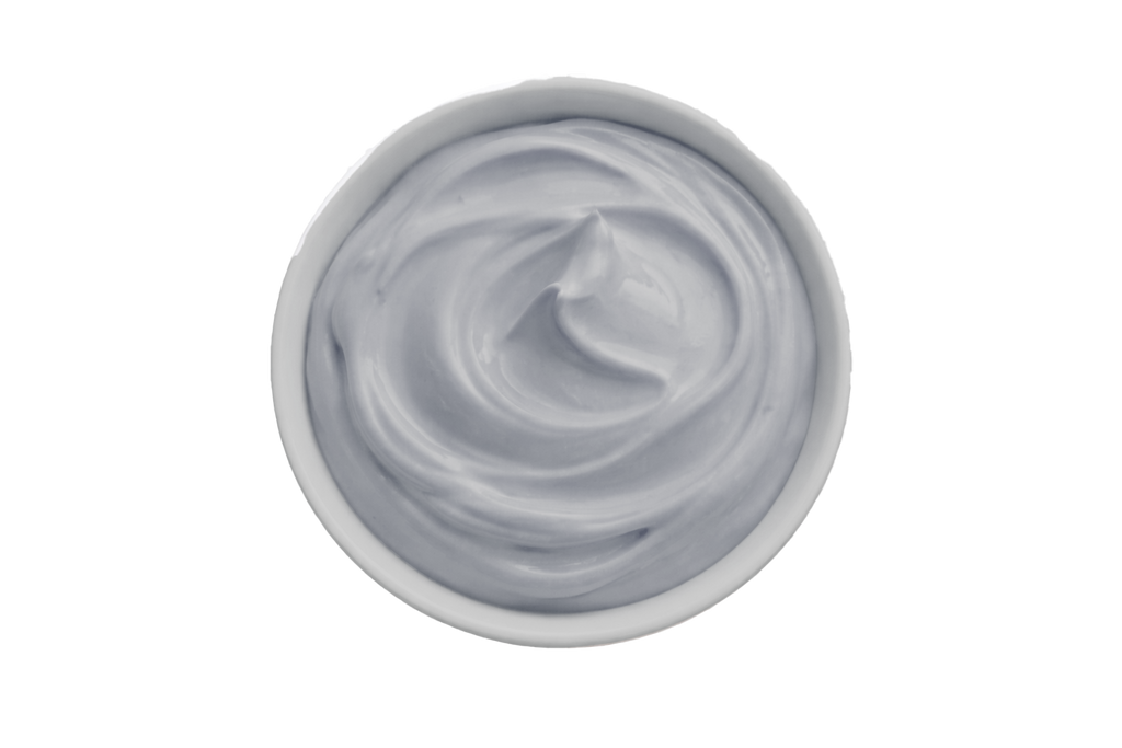 Charcoal Body Cream texture in a bowl