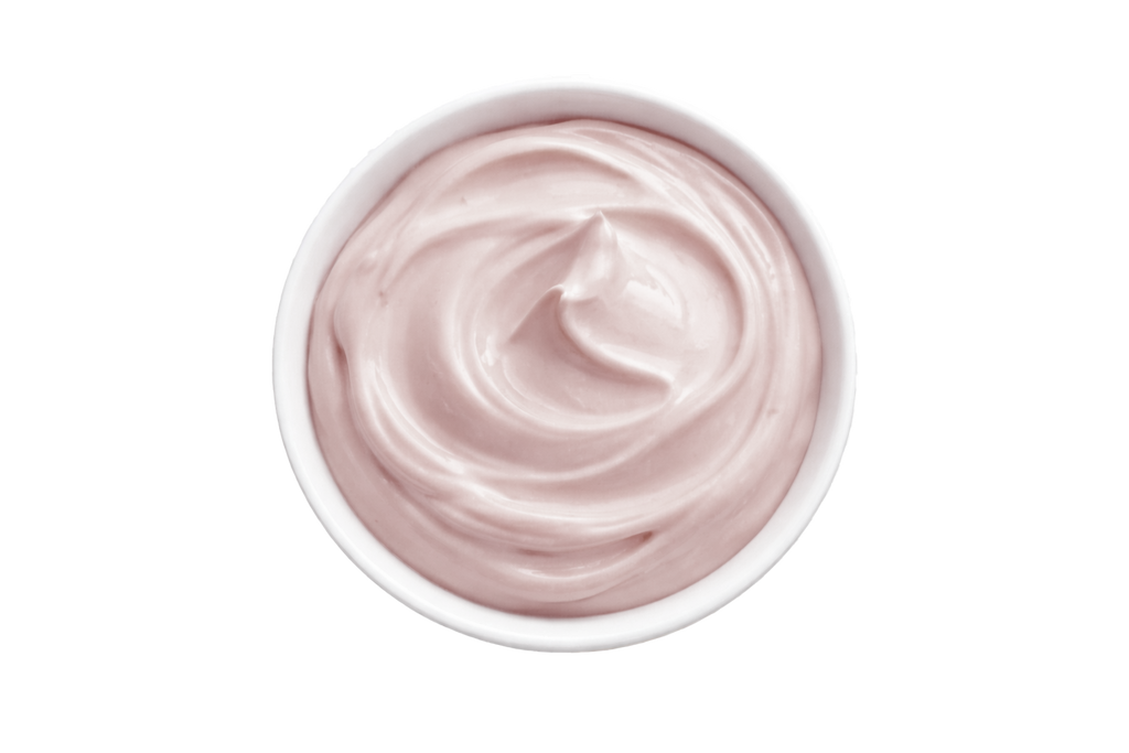 Cherry Blossom Body Cream texture in a bowl