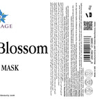 Cherry Blossom Body Mask ingredient and product label