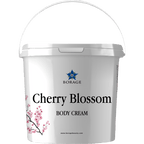 Bottle of Borage Cherry Blossom Body Cream on a white background