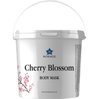 Borage Cherry Blossom body mask container on a white background