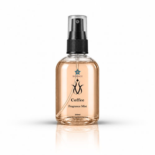 Borage Coffee Fragrance Mist bottle on a white background