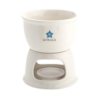 BORAGE Sakura Massage Heater in white ceramic