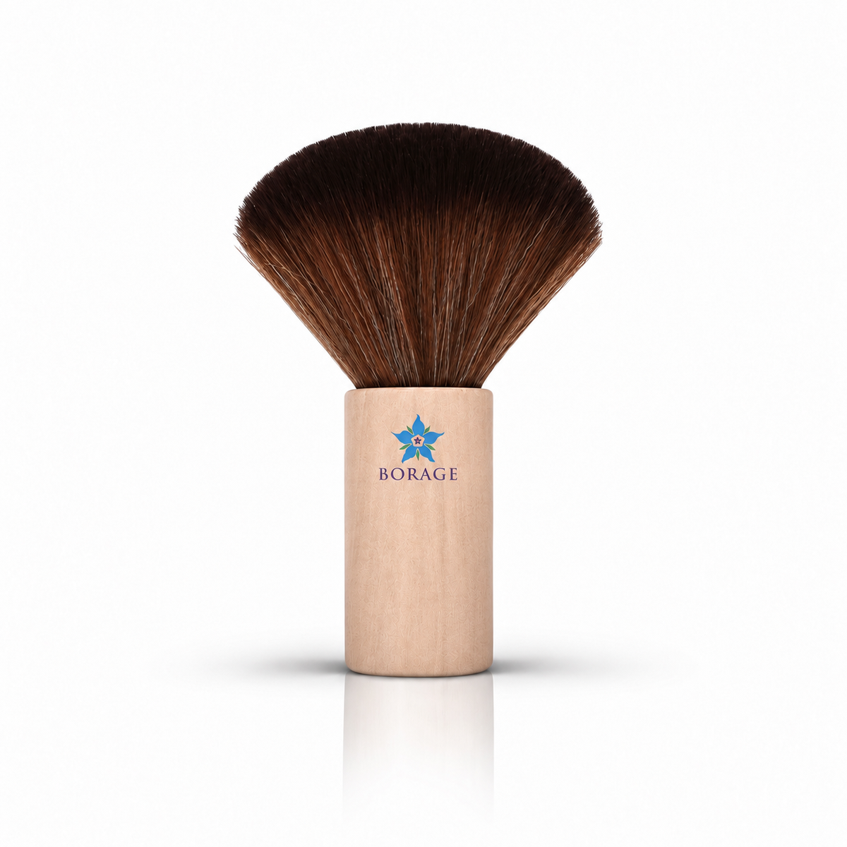 BORAGE Sakura Brush for removing dry body scrub during the Sakura spa ritual