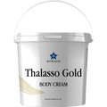 Bottle of Thalasso Gold body cream with Borage logo on a white background