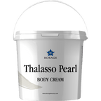Bottle of Borage Thalasso Pearl Body Cream on a white background